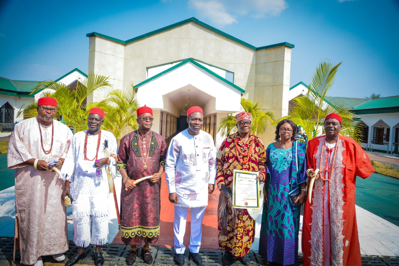 Inauguration of Igwe by the Governor