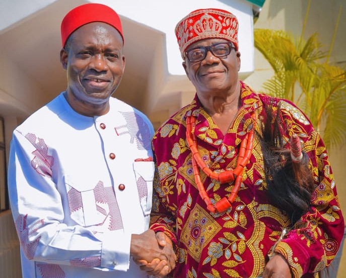 Inauguration of Igwe by the Governor