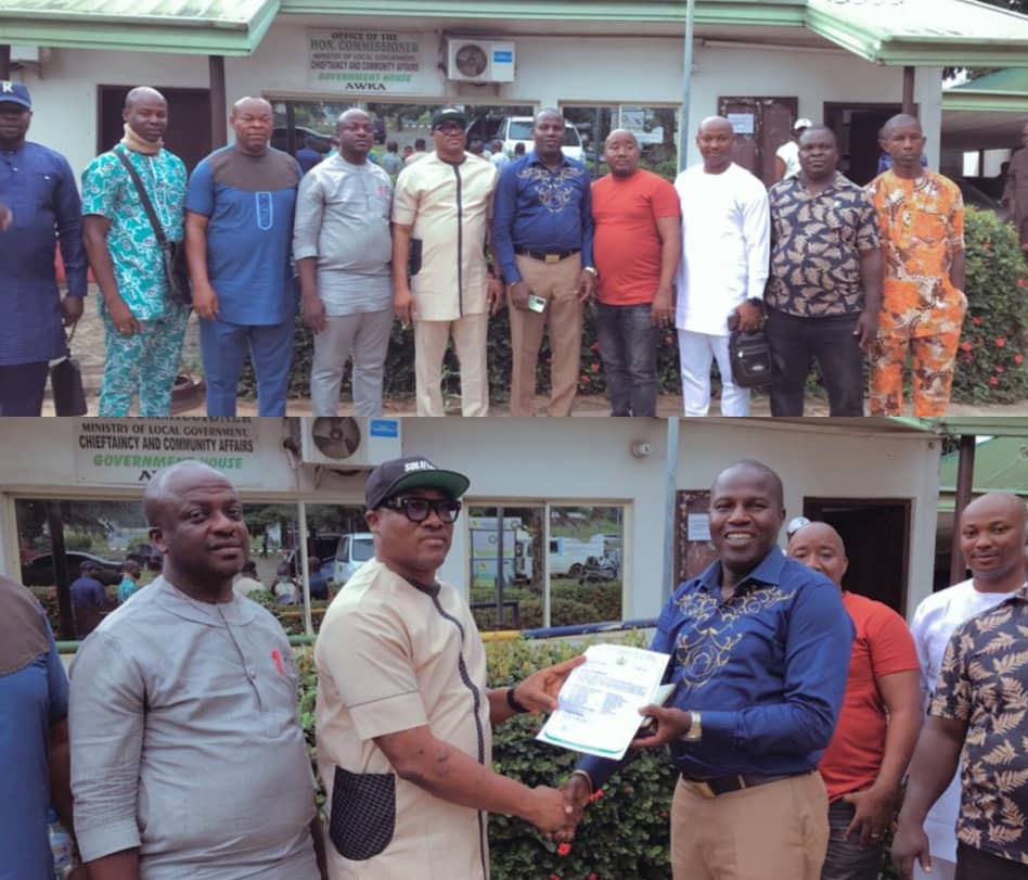 Our new Igwe-Elect, Chief Livinus Ezenwa gets certified by Governor Chukwuma Soludo